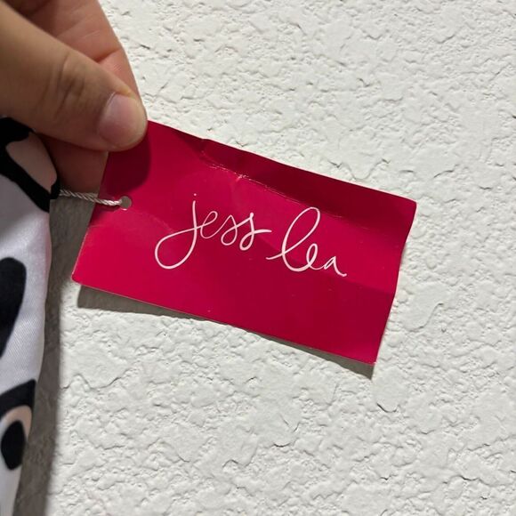 Jess Lea Womens Spotted In Paradise One Shoulder Ruffle Stretchy Swimsuit 3XL - Picture 6 of 10